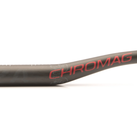 CHROMAG Fubars BZA 35 35mm Rise, Black/Red - Manillar de Carbono