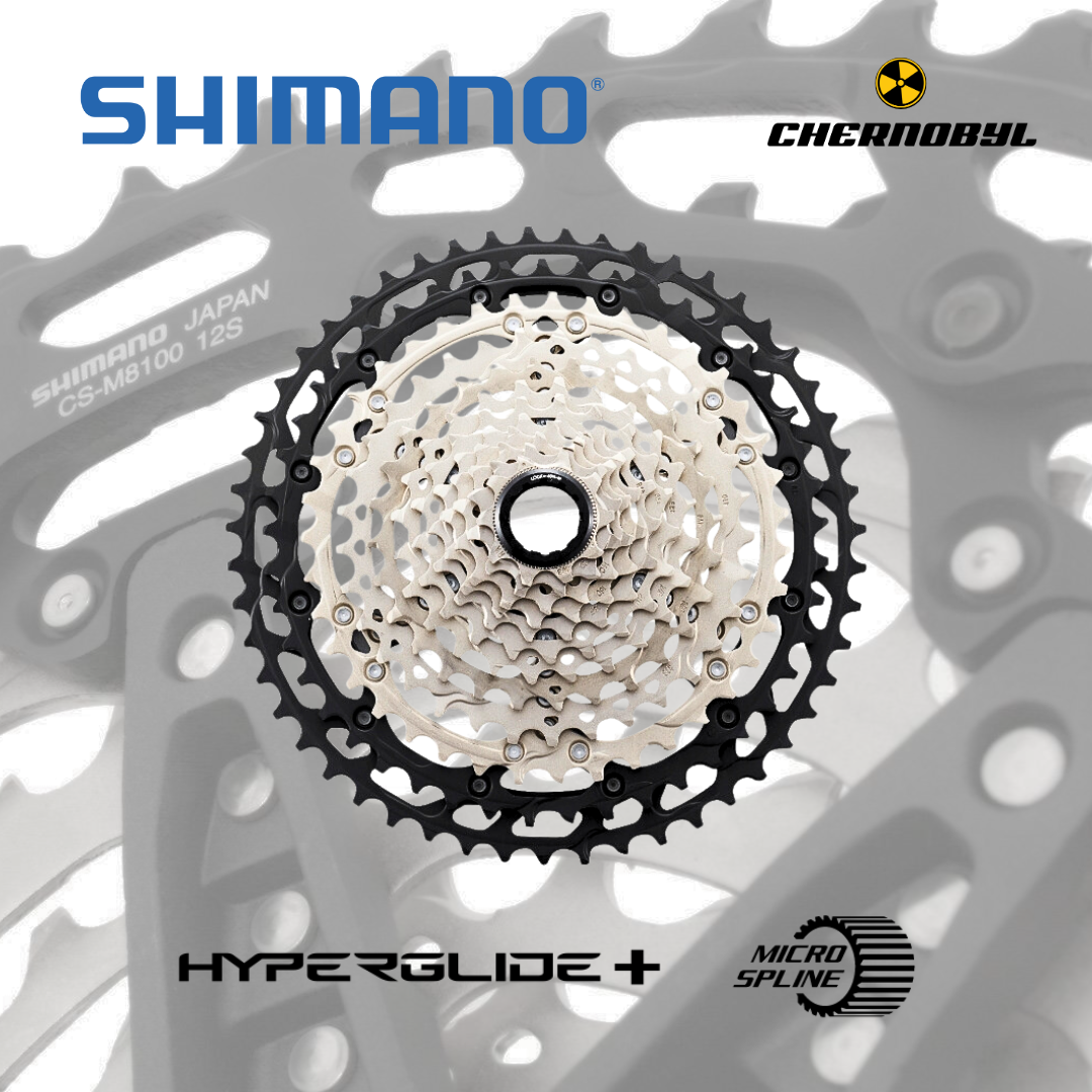 SHIMANO XT CS-M8100-12 - 12 Velocidades 10/51 - Cassette
