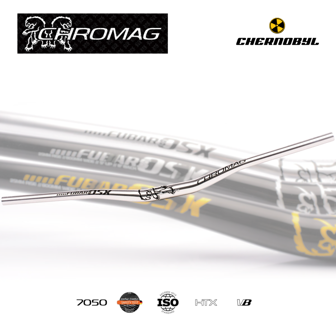 CHROMAG Fubars OSX LTD 31.8 25mm Rise, Polished - Manillar