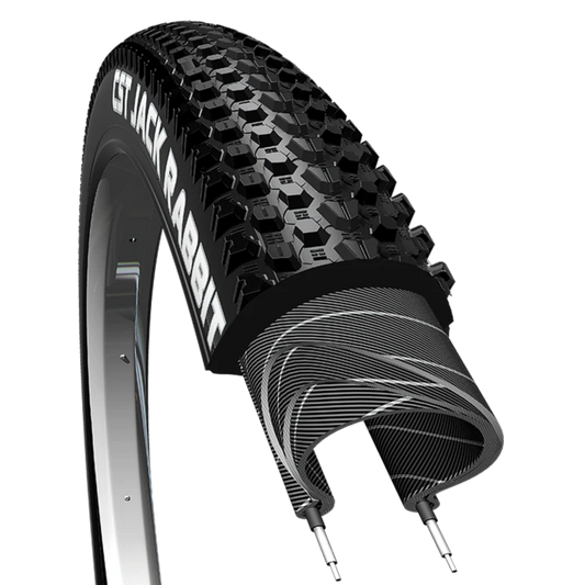 CST Jack Rabbit 29"x2.25 1C 30TPI - Black, Alambre
