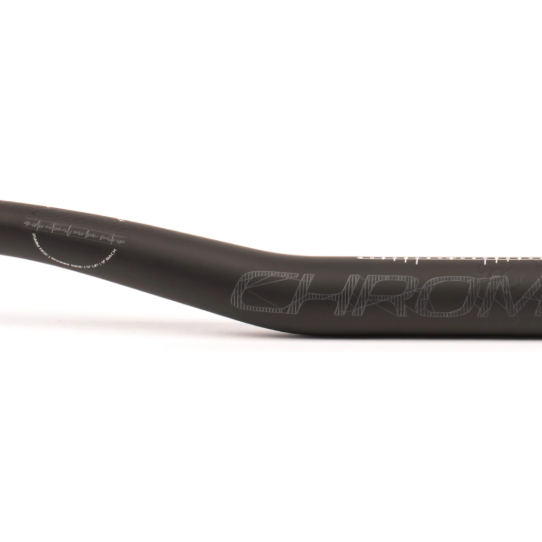 CHROMAG Fubars Cutlass 31.8 35mm Rise, Black/Grey - Manillar de Carbono