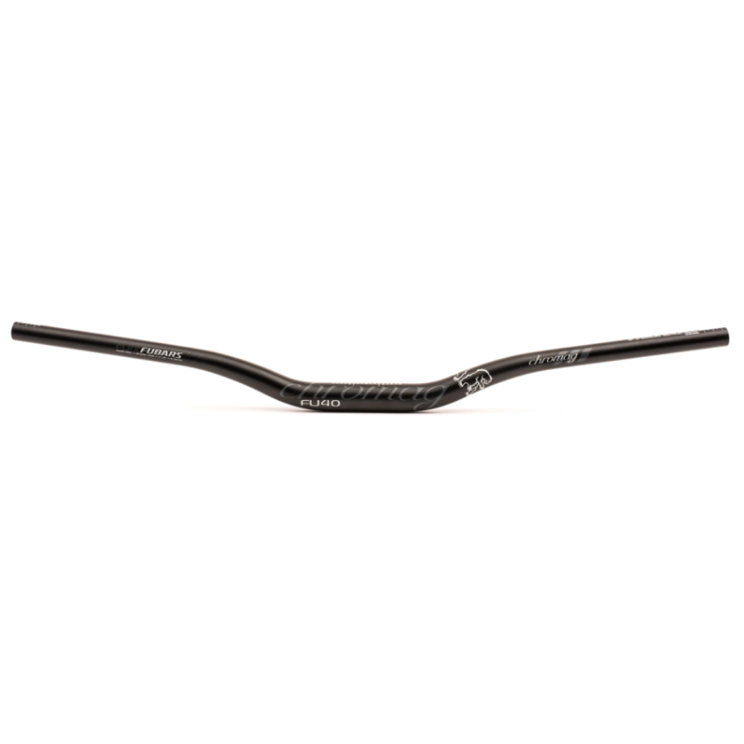 CHROMAG Fubars FU40 31.8 40mm Rise, Black - Manillar de Aluminio