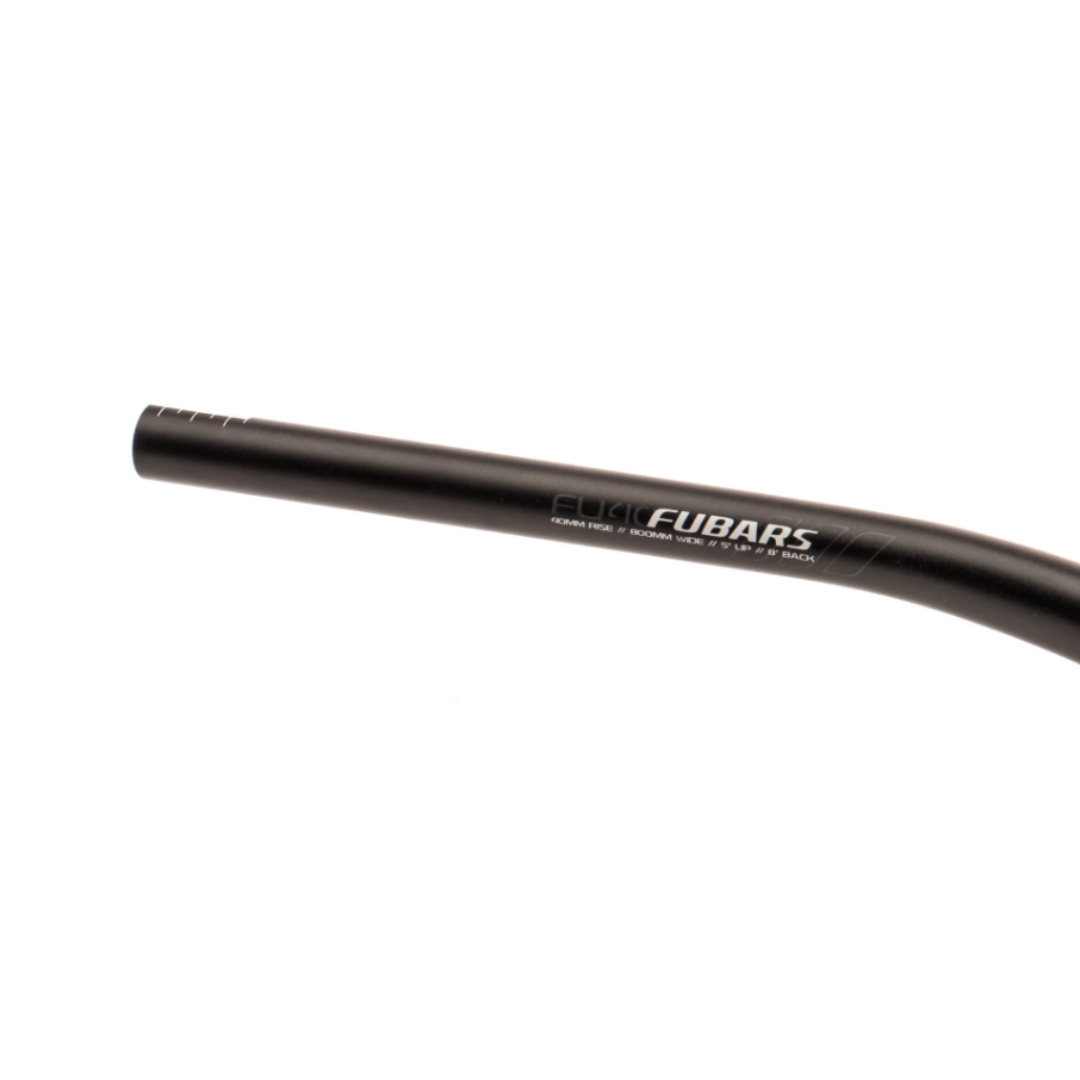 CHROMAG Fubars FU40 31.8 40mm Rise, Black - Manillar de Aluminio