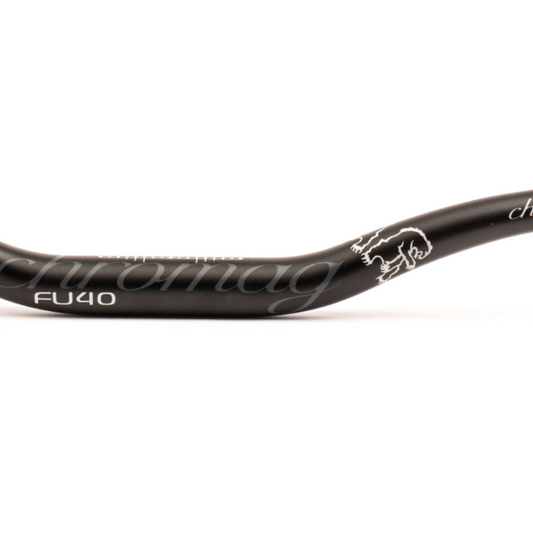 CHROMAG Fubars FU40 31.8 40mm Rise, Black - Manillar de Aluminio