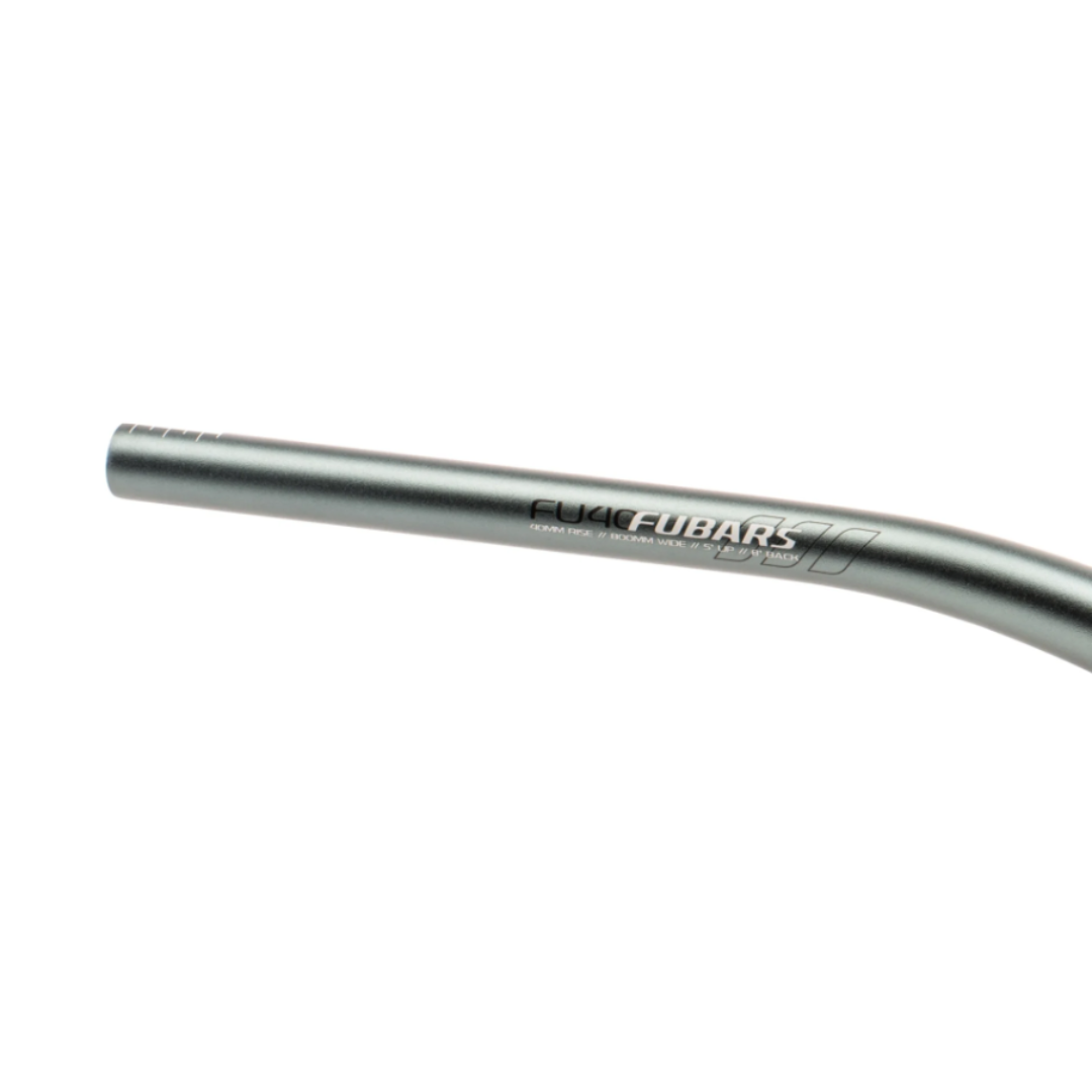 CHROMAG Fubars FU40 31.8 40mm Rise, Gun Metal - Manillar de Aluminio