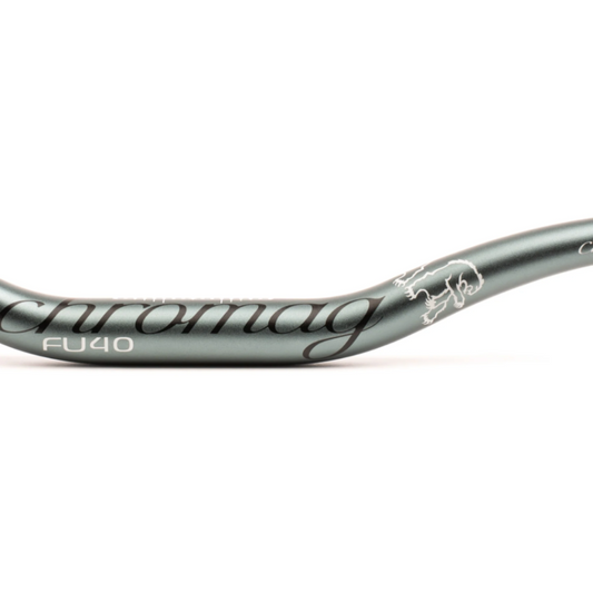 CHROMAG Fubars FU40 31.8 40mm Rise, Gun Metal - Manillar de Aluminio