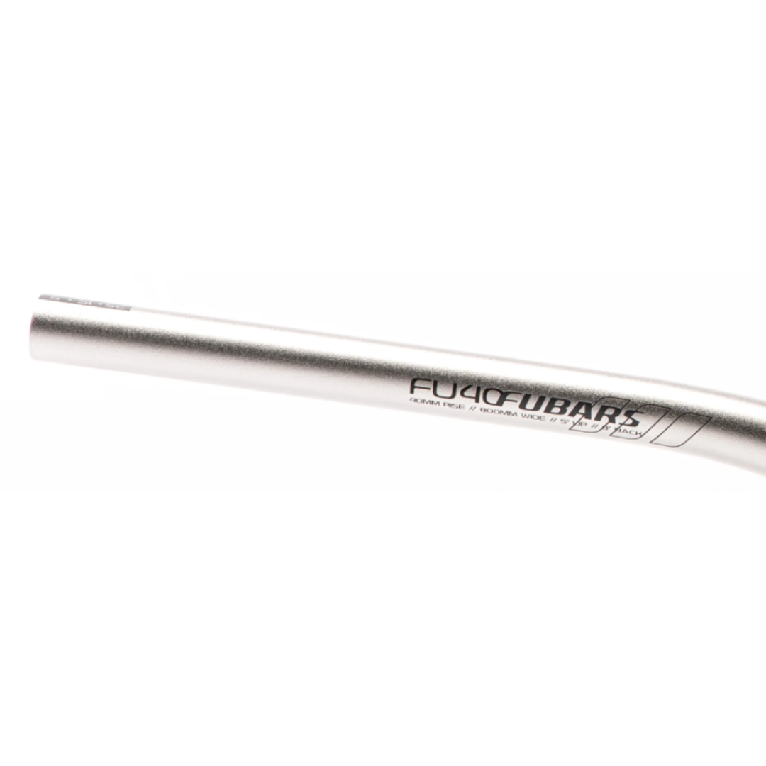 CHROMAG Fubars FU40 31.8 40mm Rise, Silver - Manillar