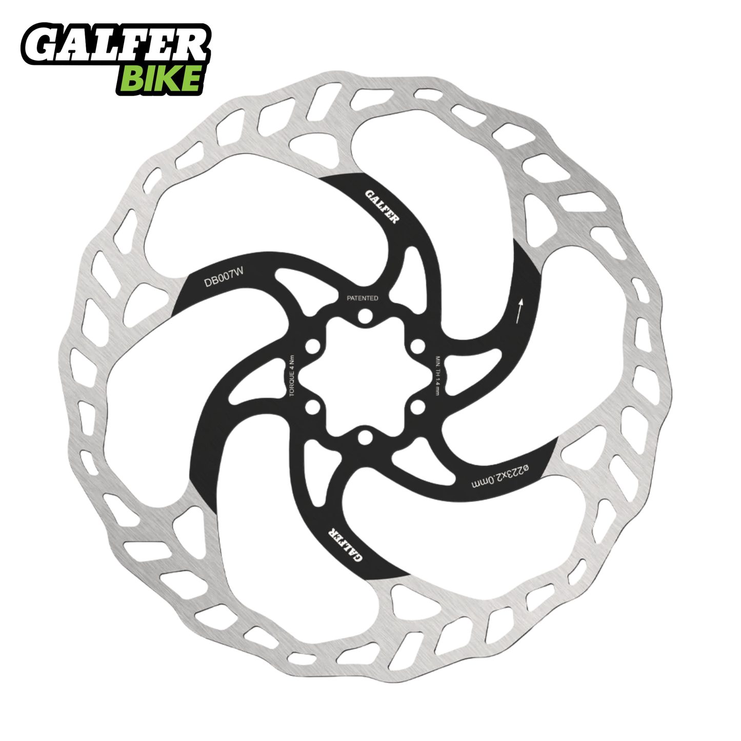 GALFER DB007W Disc Wave 2.0 223mm - Disco de Freno