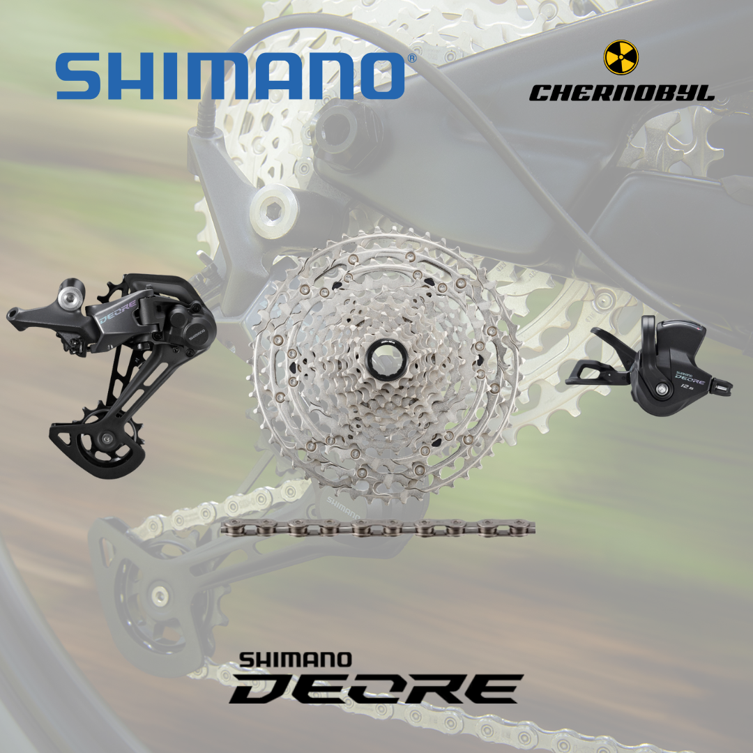 SHIMANO Grupo Deore M6100, 1x12 Velocidades, 10-51T - Kit de Transmisión