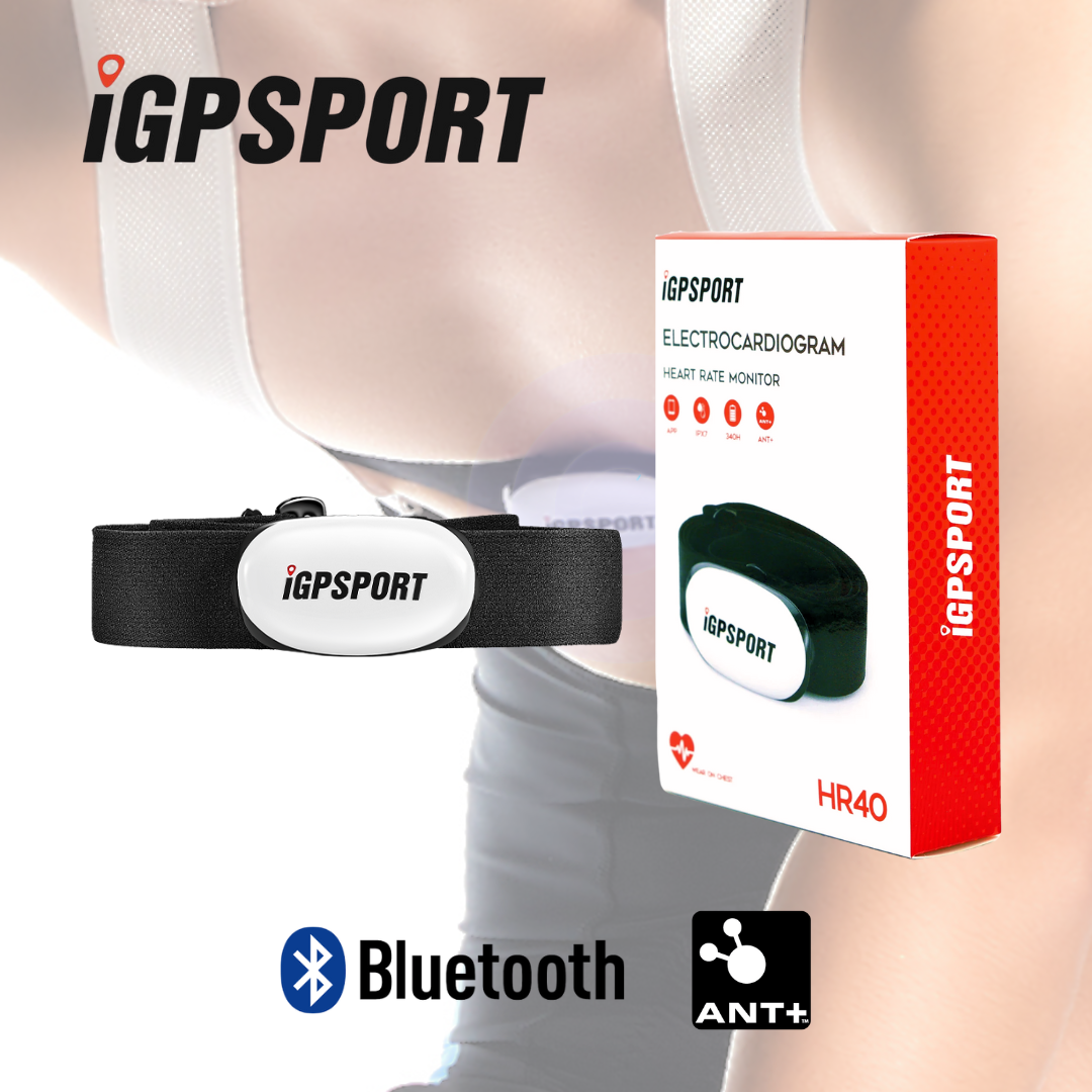 iGPSPORT - HR40 - Monitor de Frecuencia Cardiaca - Pecho