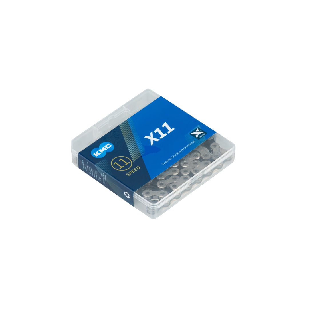 KMC X11 Silver/Black - 11 Velocidades - Cadena