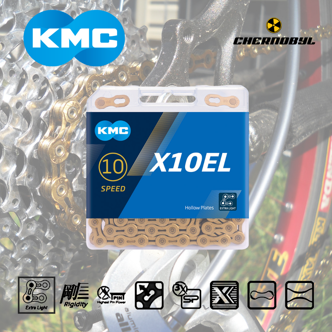 KMC X10EL Ti-N - 10 Velocidades - Cadena
