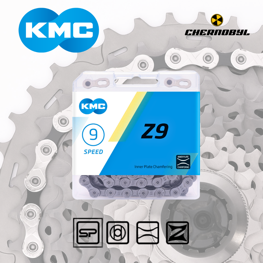 KMC Z9 Gray - 9 Velocidades - Cadena