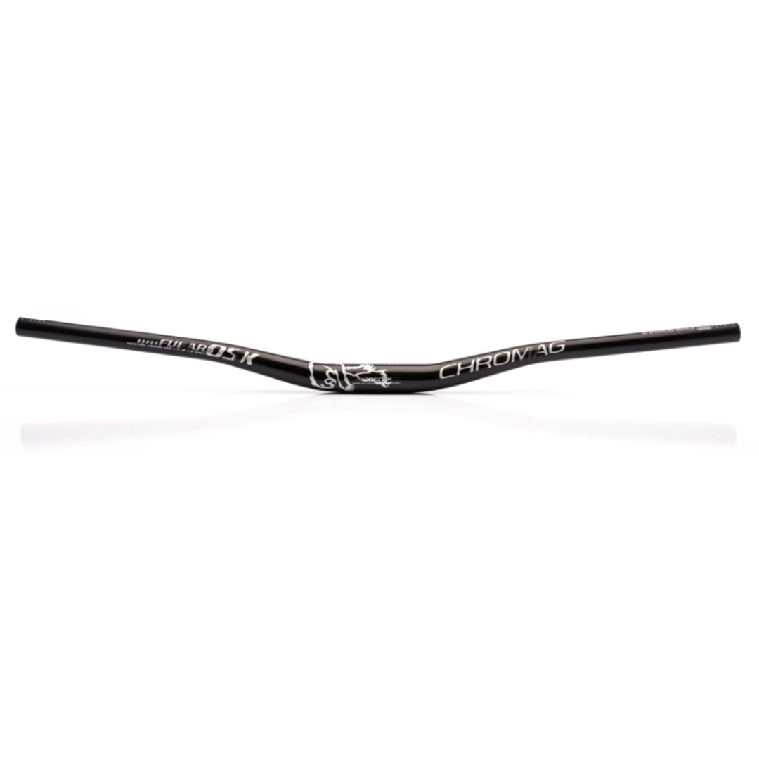 CHROMAG Fubars OSX LTD 31.8 25mm Rise, Black/Silver - Manillar de Aluminio