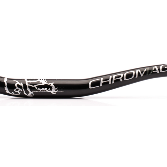 CHROMAG Fubars OSX LTD 31.8 25mm Rise, Black/Silver - Manillar de Aluminio