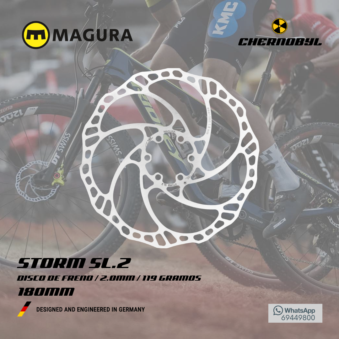 MAGURA Storm 180mm Disco de Freno – Chernobyl MTB Bolivia