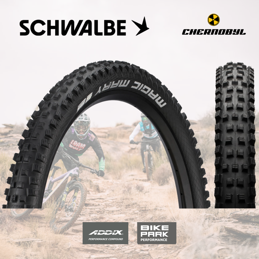 SCHWALBE Magic Mary 26" BikePark ADDIX Performance - Alambre