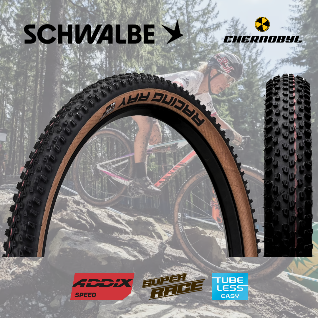 SCHWALBE Racing Ray 29" EVO ADDIX Speed SuperRace TLE Transparent Skin