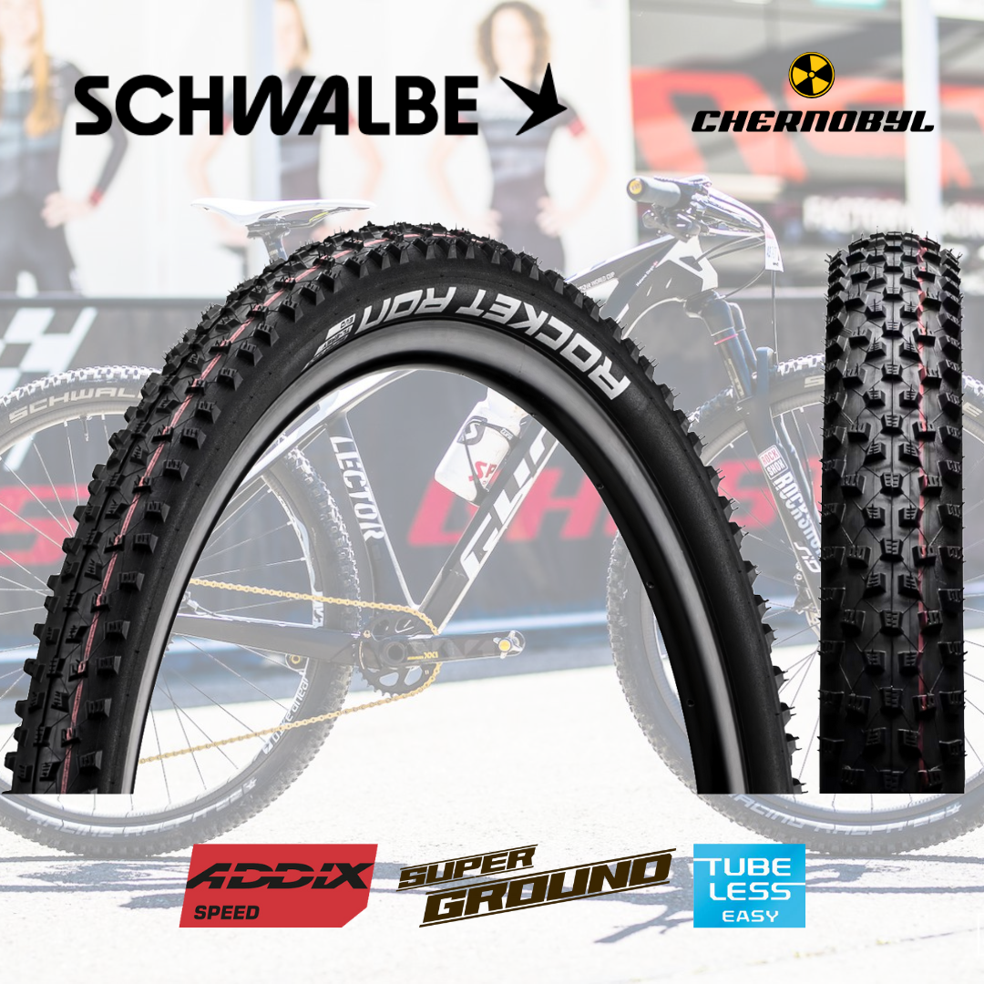 LIQUIDACIÓN - SCHWALBE Rocket Ron 27.5" EVO ADDIX Speed SuperGround TLE Black