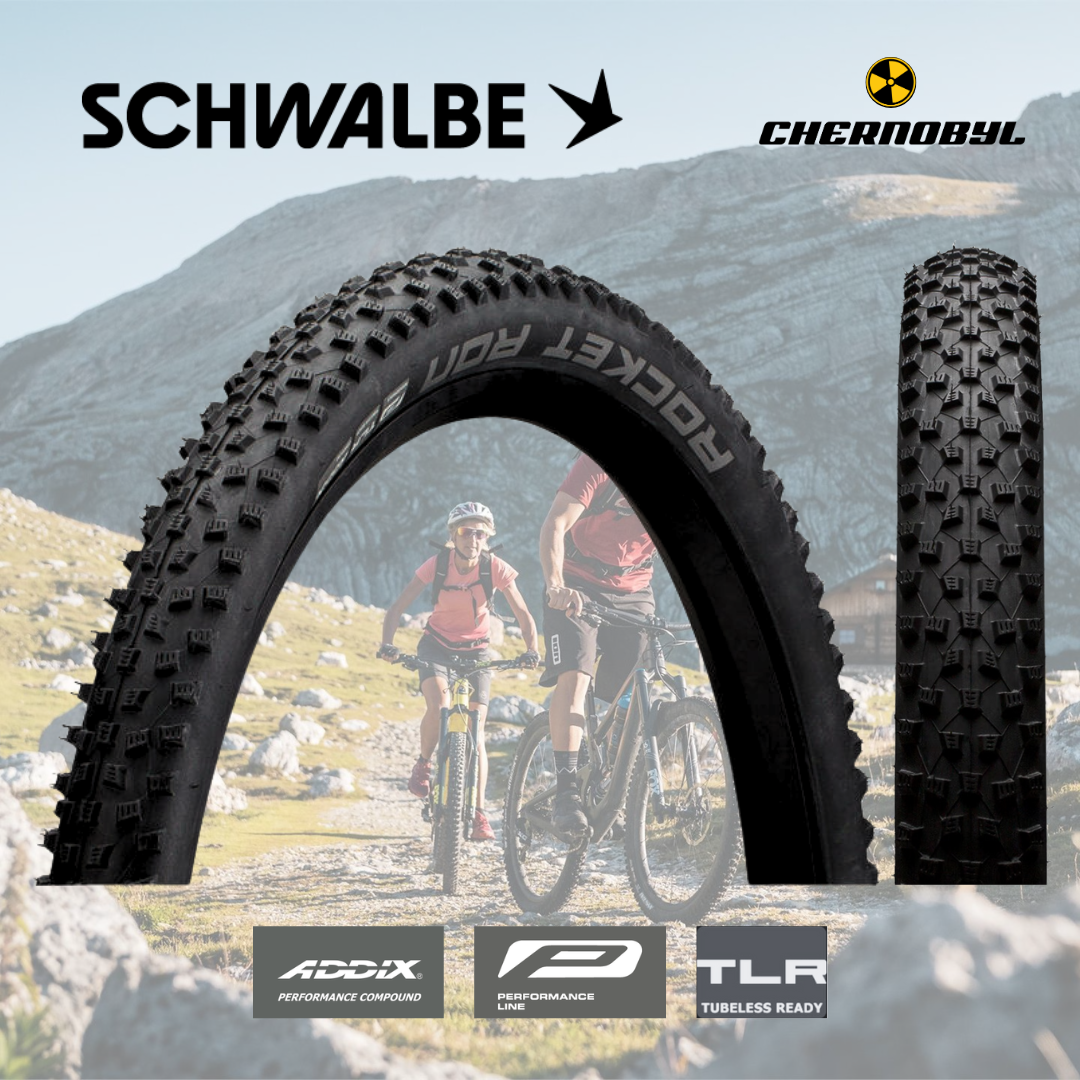 SCHWALBE Rocket Ron 27.5" ADDIX Performance TwinSkin TLR Black