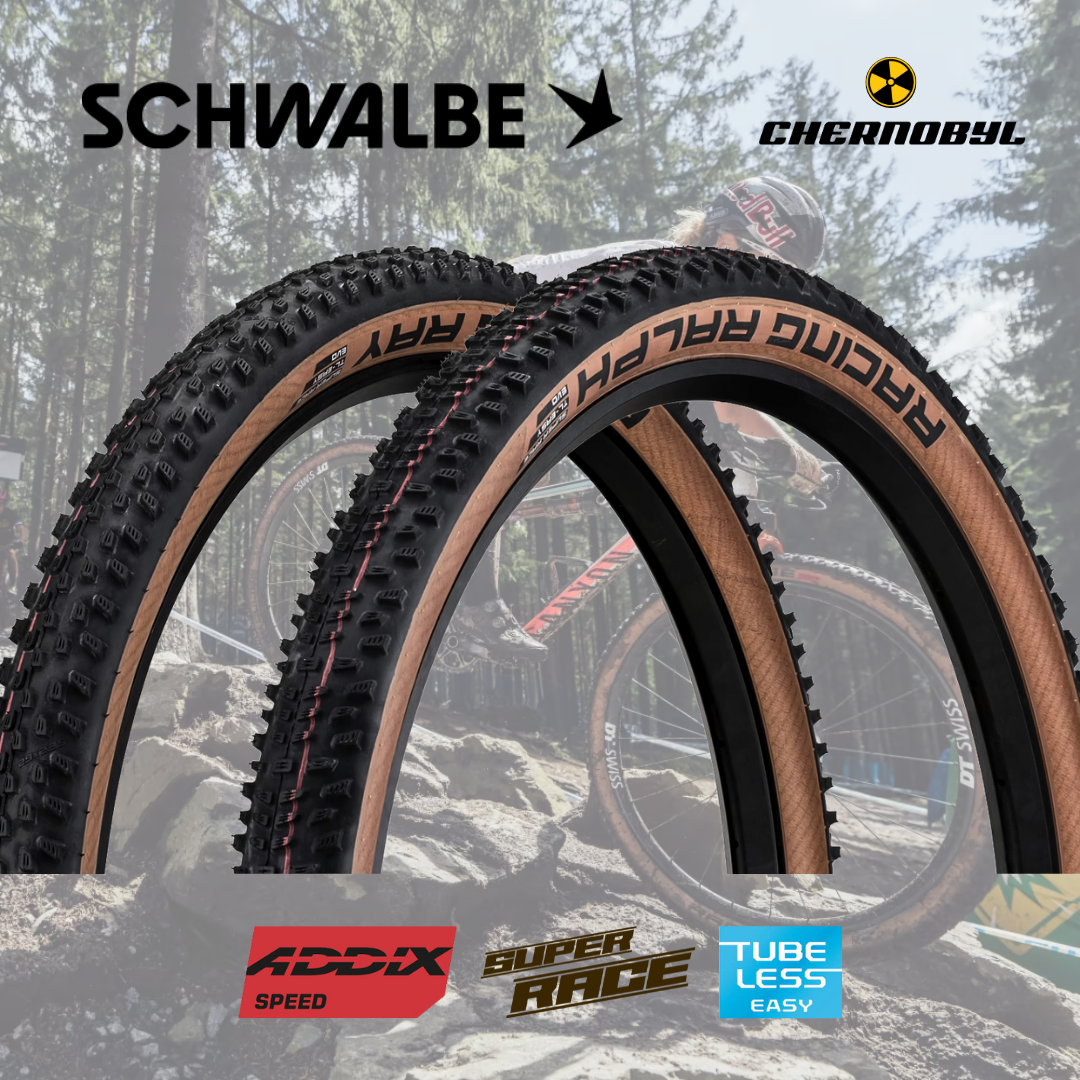 Set de Cubiertas - SCHWALBE Racing Ray 29" / Racing Ralph 29" EVO SuperRace TLE Transparent Skin