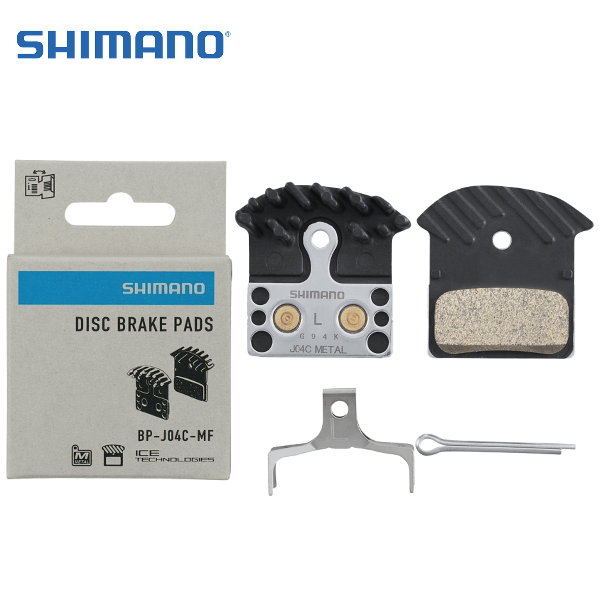 SHIMANO J04C-MF - Pastillas de Freno