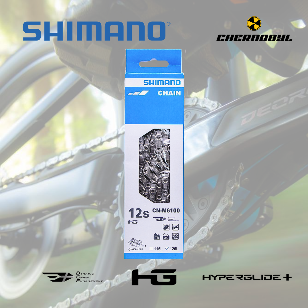 SHIMANO CN-M6100 Hyperglide+ - 12 Velocidades - Cadena