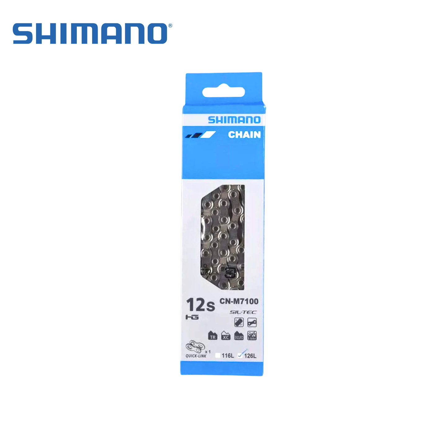 SHIMANO CN-M7100 Hyperglide+ (SLX) - 12 Velocidades - Cadena