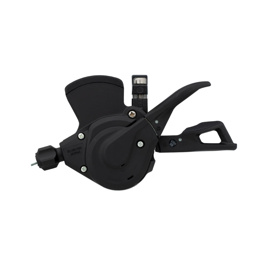 SHIMANO Deore SL-M4100-R - 10 Velocidades - Palanca de Cambios con Visor
