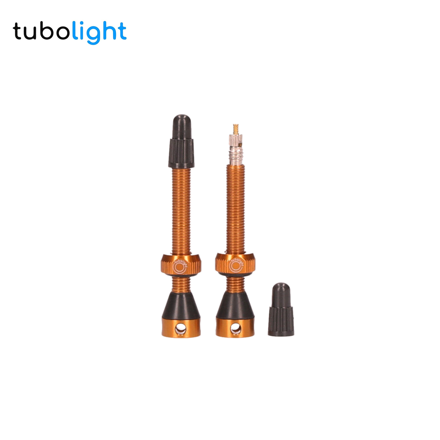 TUBOLIGHT Presta FV 50mm, Copper, Aluminio - Válvulas Tubeless