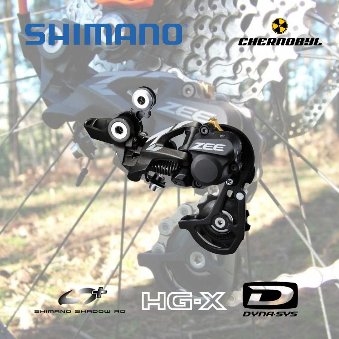 SHIMANO Zee RD-M640-SS - 10 Velocidades - Desviador Trasero