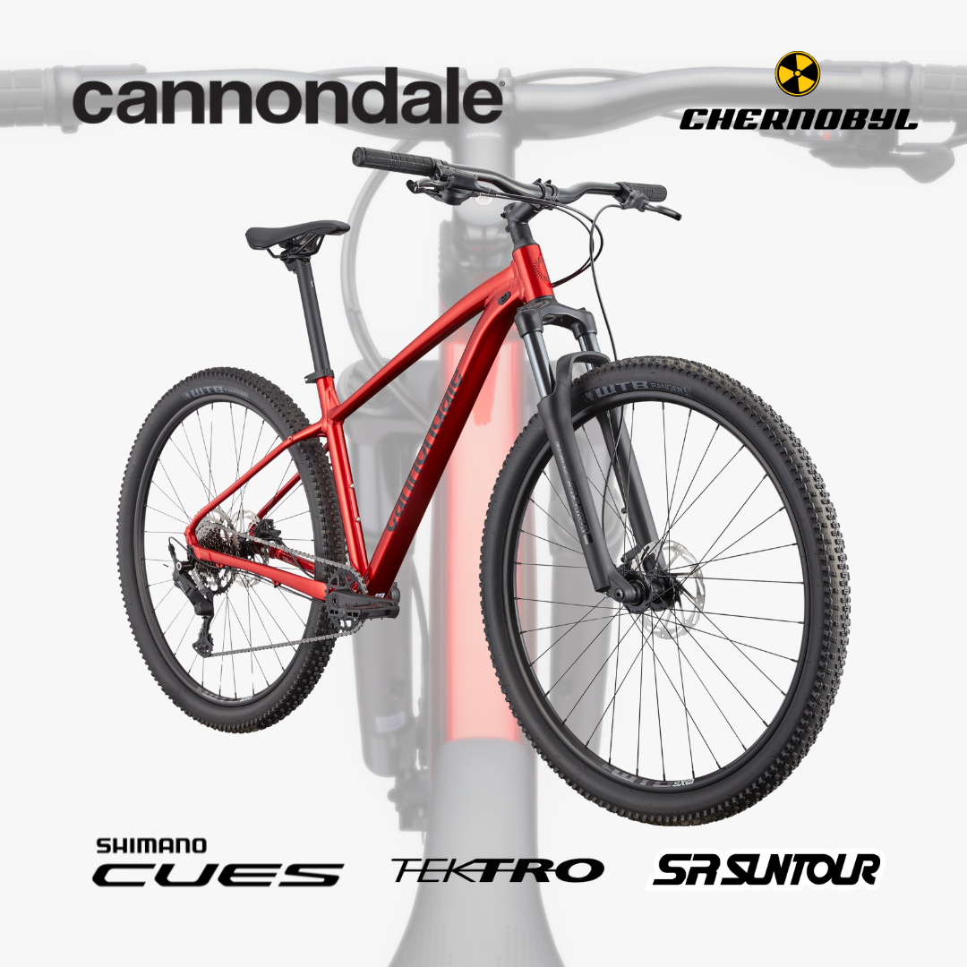 CANNONDALE Trail 2 27.5", Metallic Red - Bicicleta