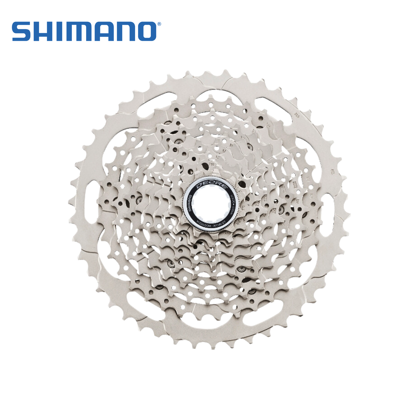 SHIMANO Deore CS-M4100-10 - 10 Velocidades 11/46 - Cassette