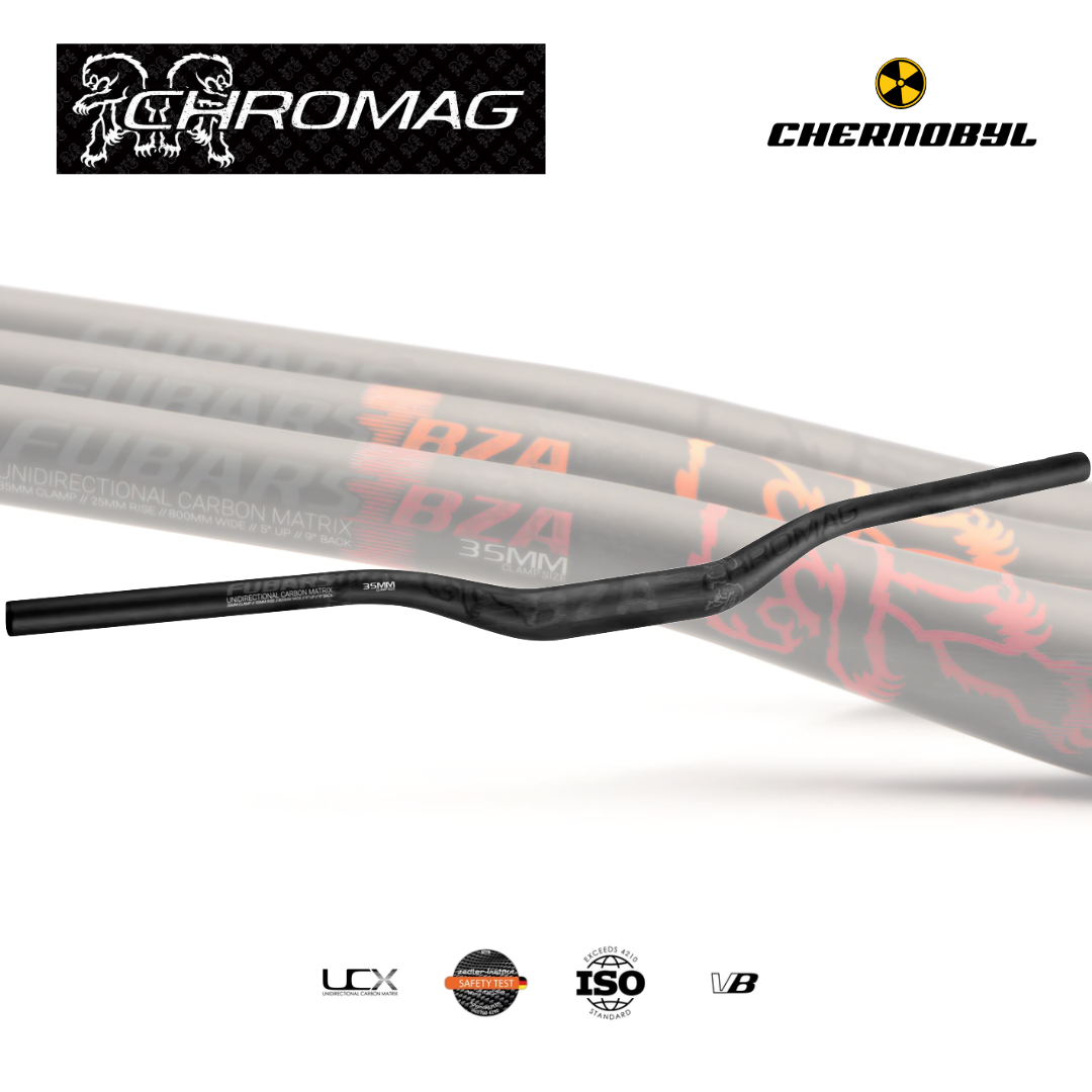 CHROMAG Fubars BZA 35 35mm Rise, Black/Grey - Manillar