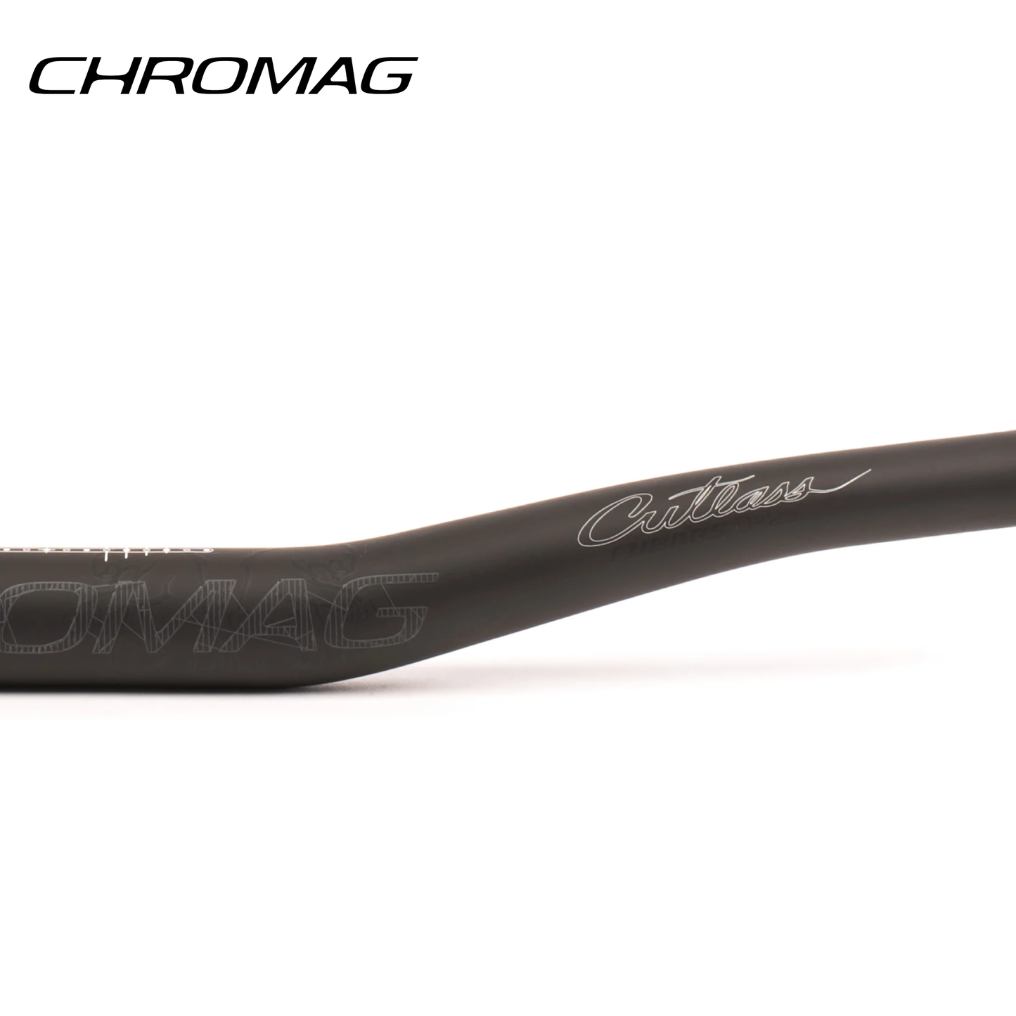 CHROMAG Fubars Cutlass 31.8 35mm Rise, Black/Grey - Manillar de Carbono