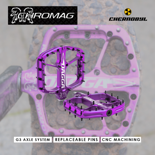 CHROMAG Dagga Purple - Pedales