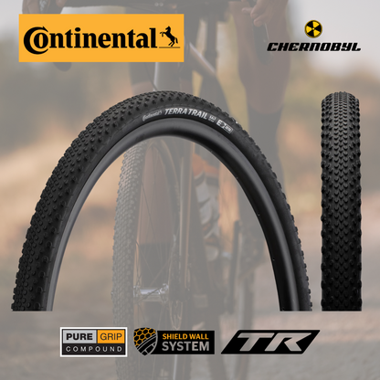 CONTINENTAL Terra Trail 28" Pure Grip ShieldWall TR - Black