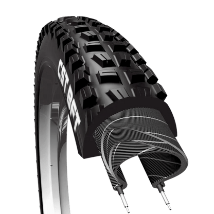 CST BFT 26"x2.40 30TPI - Black, Alambre