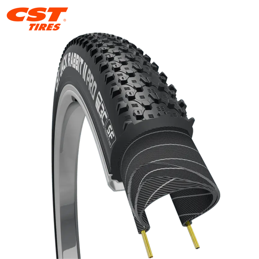 CST Jack Rabbit II PRO 29"x2.35 3C EPS 120TPI Tubeless Ready - Black