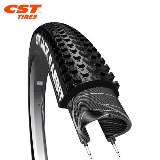 CST Jack Rabbit 29"x2.25 1C 30TPI - Black, Alambre