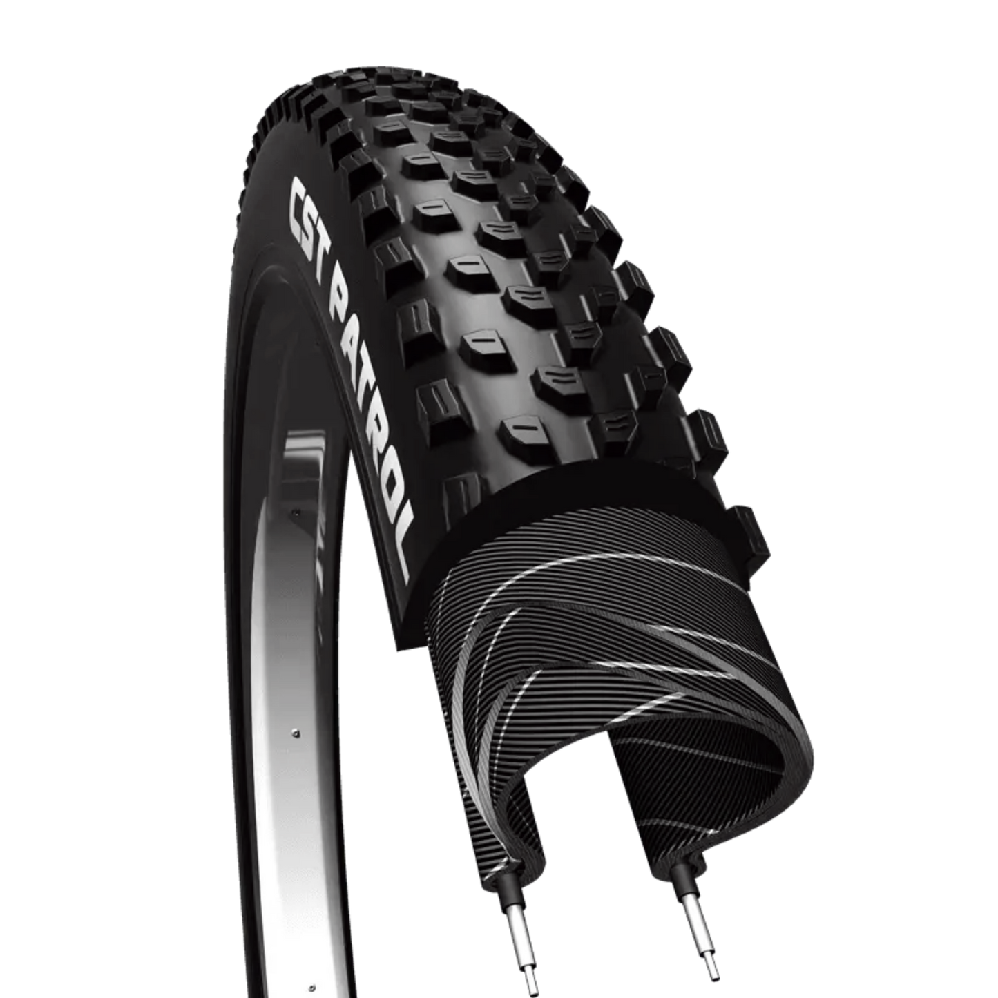 CST Patrol 29"x2.25 30TPI - Black, Alambre