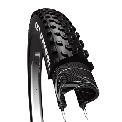 CST Patrol 29"x2.25 30TPI - Black, Alambre