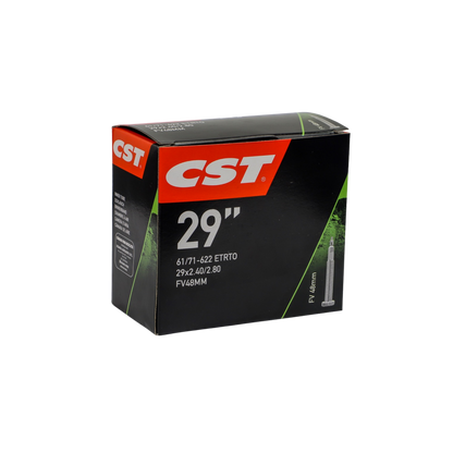 CST MTB 29" 2.25/2.80 Válvula Presta FV 48mm, Removible - Cámara de Aire