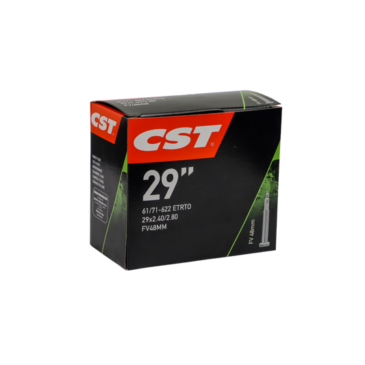 CST MTB 29" 2.25/2.80 Válvula Presta FV 48mm, Removible - Cámara de Aire