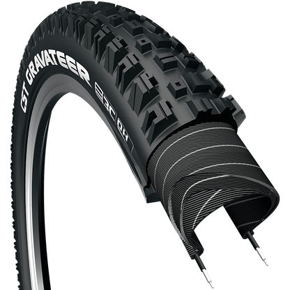 CST Gravateer 27.5"x2.50 3C DH Casing - Black, Alambre