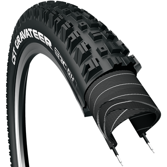 CST Gravateer 27.5"x2.50 3C DH Casing - Black, Alambre