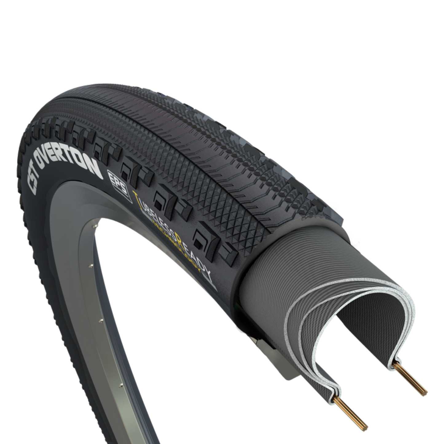CST Overtron 700x45C 2C EPS 60TPI Tubeless Ready - Black