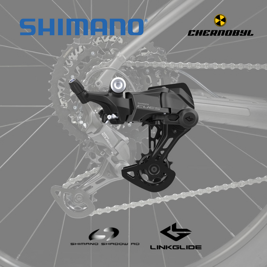 SHIMANO Cues RD-U4000-GS - 9 Velocidades - Desviador Trasero