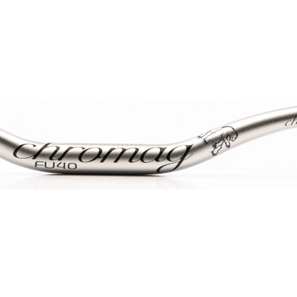 CHROMAG Fubars FU40 31.8 40mm Rise, Silver - Manillar