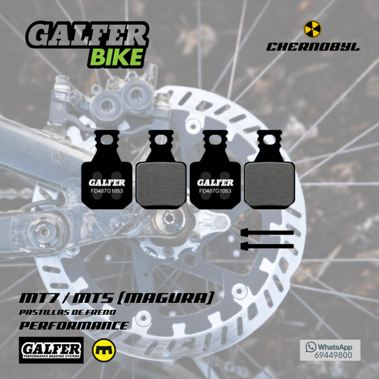 GALFER Performance para MT5/MT7 (Magura) - Pastillas de Freno